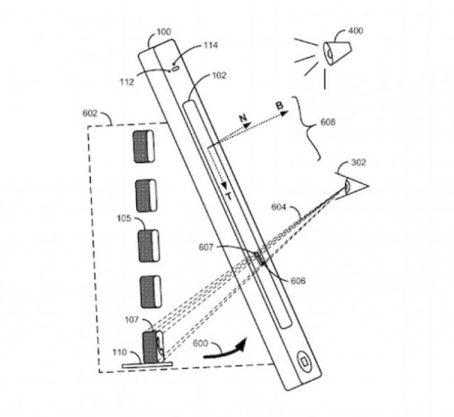 Apple brevet écran 3D