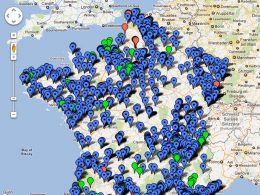 Carte des antennes Free Mobile