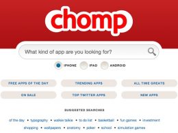 Chomp, moteur de recherche d'applications mobile