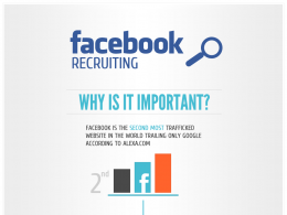 Facebook : Recrutement social