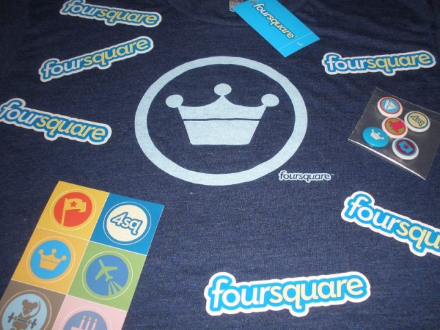 Stickers Foursquare