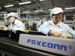 Chaîne de montage de l'iPhone chez Foxconn