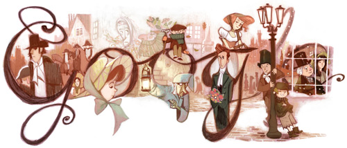 Google : Doodle Charles Dickens