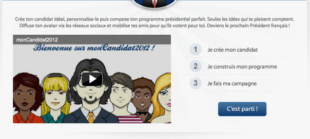 monCandidat2012, pour créer son candidat idéal à l’élection présidentielle monCandidat2012, pour créer son candidat idéal à l’élection présidentielle