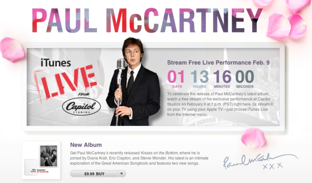 Concert live de Paul McCartney
