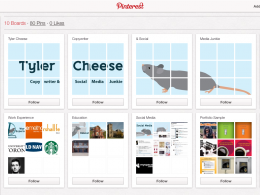 Curriculum vitae Pinterest