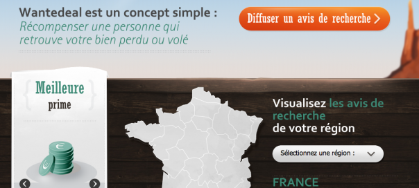 Wantedeal, un site pour retrouver vos objets volés Wantedeal, un site pour retrouver vos objets volés