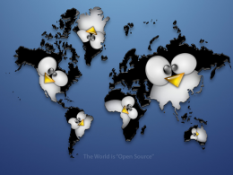 Le monde de l'open source