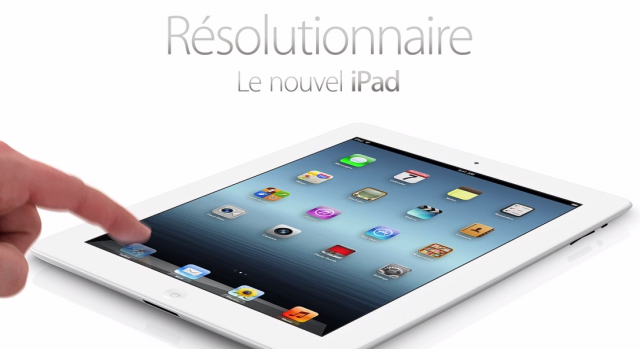 Apple : nouvel iPad