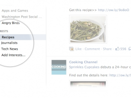 Facebook : Liste d'intérêts