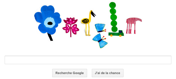 Google : Doodle pour l'équinoxe de printemps