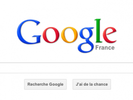 Google : Page d'accueil du moteur de recherche
