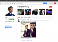 Google+ : Nicolas Sarkozy