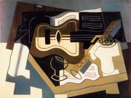 Juan Gris : Guitar with Clarinet