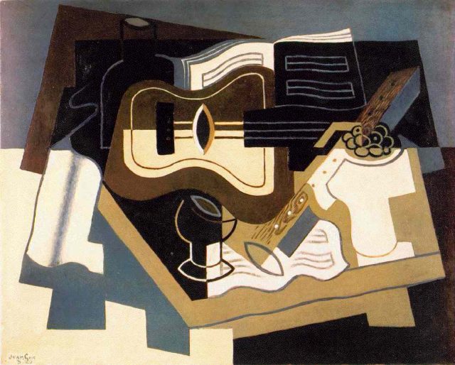 Juan Gris : Guitar with Clarinet