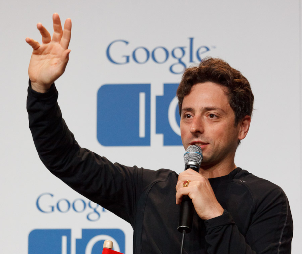 Sergey Brin à la conférence Google I/O 2011