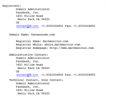 Whois FaceSounds.com