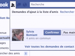 Facebook : Demande d'amis maman