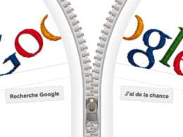 Google : Doodle Gideon Sundback - Fermeture Éclair