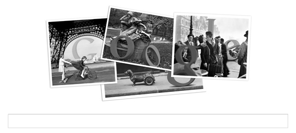 Google doodle Robert Doisneau