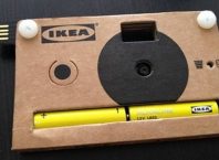 Ikea : Appareil photo en carton