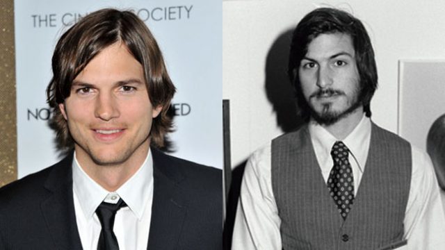 Ashton Kutcher et Steve Jobs