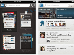 LinkedIn : Application iPad