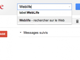 Auto-complétion Gmail