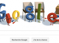 Google : Doodle du second tour de l'élection présidentielle 2012