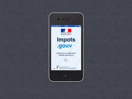 Application mobile Impots.gouv