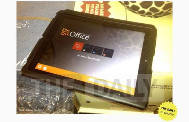 Microsoft Office iPad