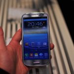 Samsung Galaxy S III bleu