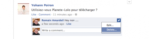 comment retrouver ses commentaires facebook