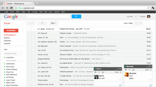 Gmail en Allemagne