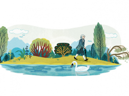 Google : Doodle Jean-Jacques Rousseau