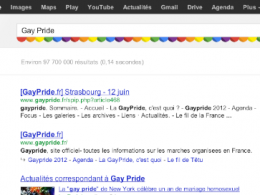 Google : Gay Pride 2012