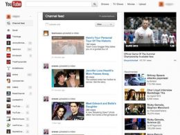 YouTube : Nouvelle interface