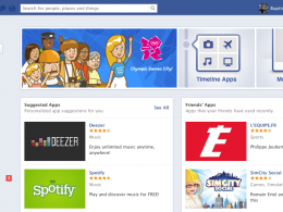 Facebook App Center