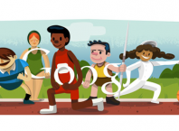 Google : Doodle Jeux Olympiques de Londres 2012