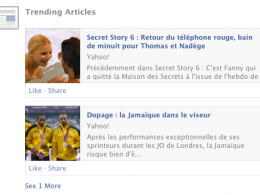 Facebook : Articles populaires