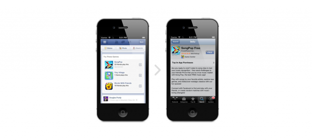 Facebook : Publicité mobile pour applications