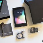 Google Nexus 7 : Tablette, boîte & accessoires