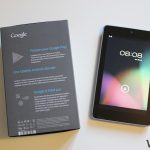 Google Nexus 7 : Tablette & boîte de dos