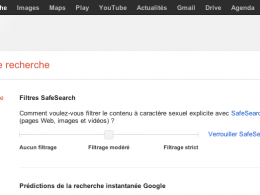 Google : Paramètres de recherche