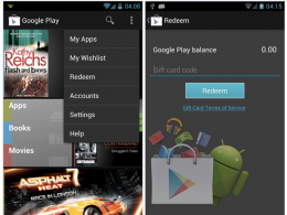 Google Play : Codes de réduction et Wishlist