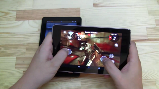 Kindle Fire Vs Nexus 7