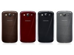 Samsung Galaxy S III : Nouvelles couleurs