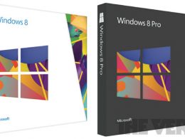 Windows 8 : Design des boites de commercialisation
