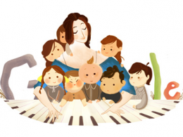Google : Doodle Clara Schuman