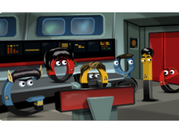Google : Doodle Star Trek, série originale